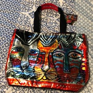 Laurel Burch zipper bag